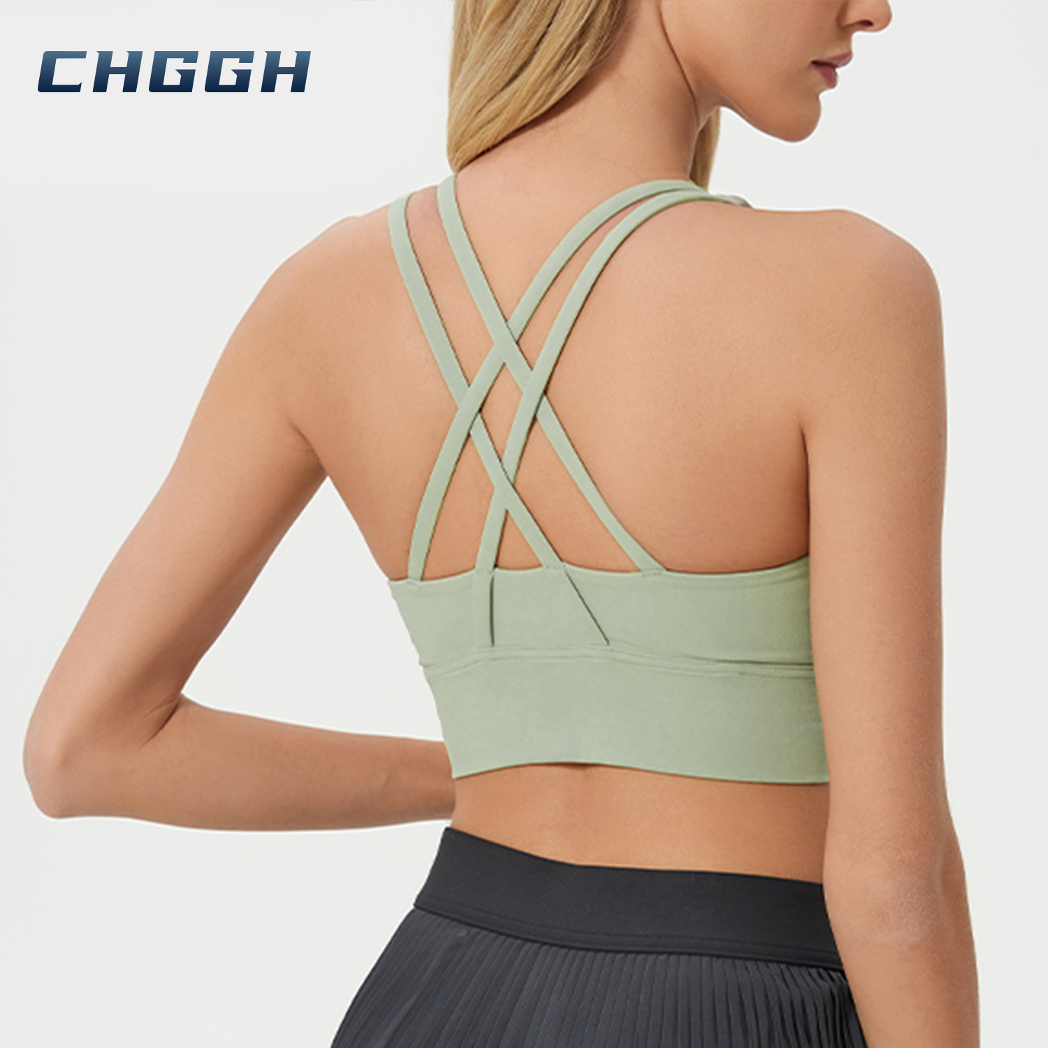 moisture-wicking sports bra