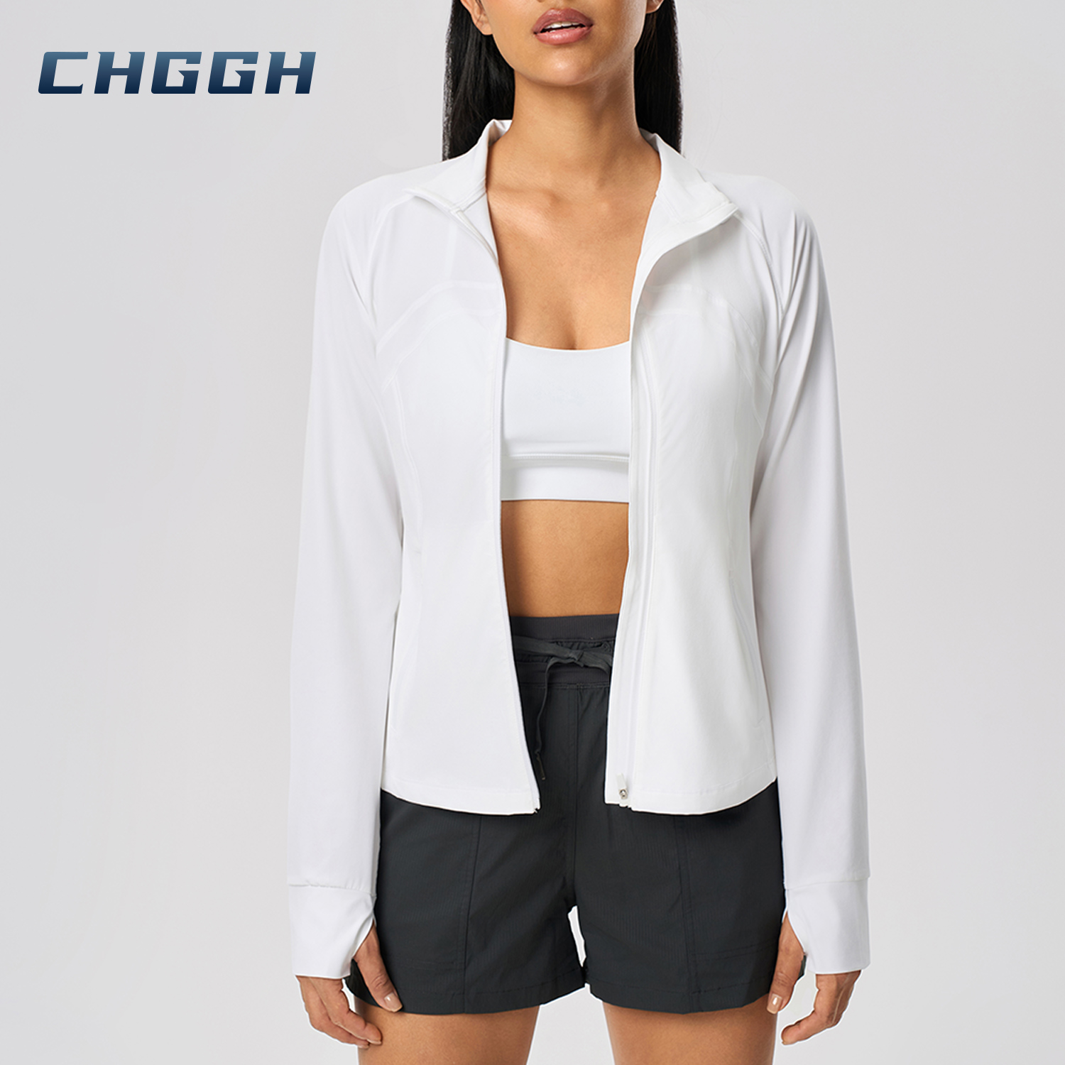 Zipper Outwork Sports Wear