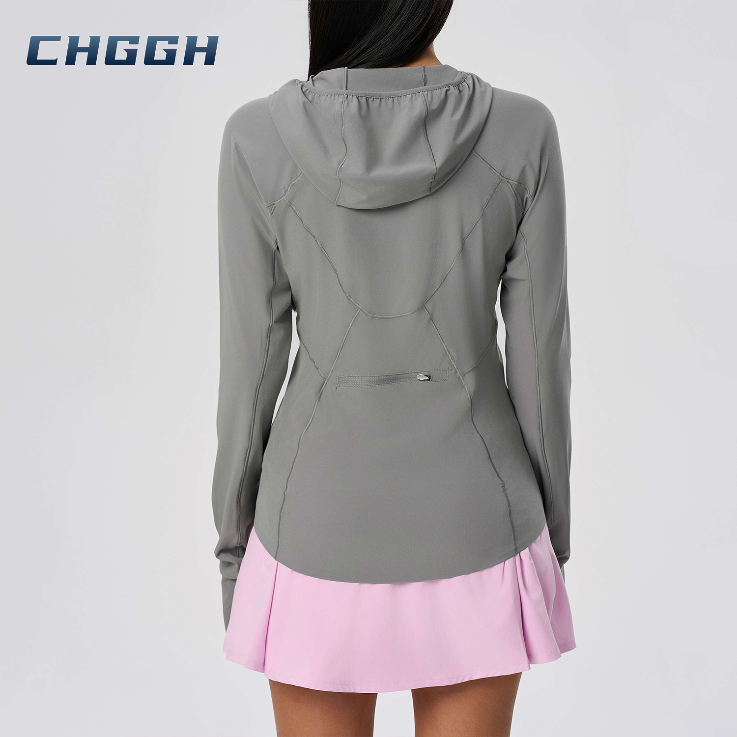 Zipper Outwork Sports Wear 