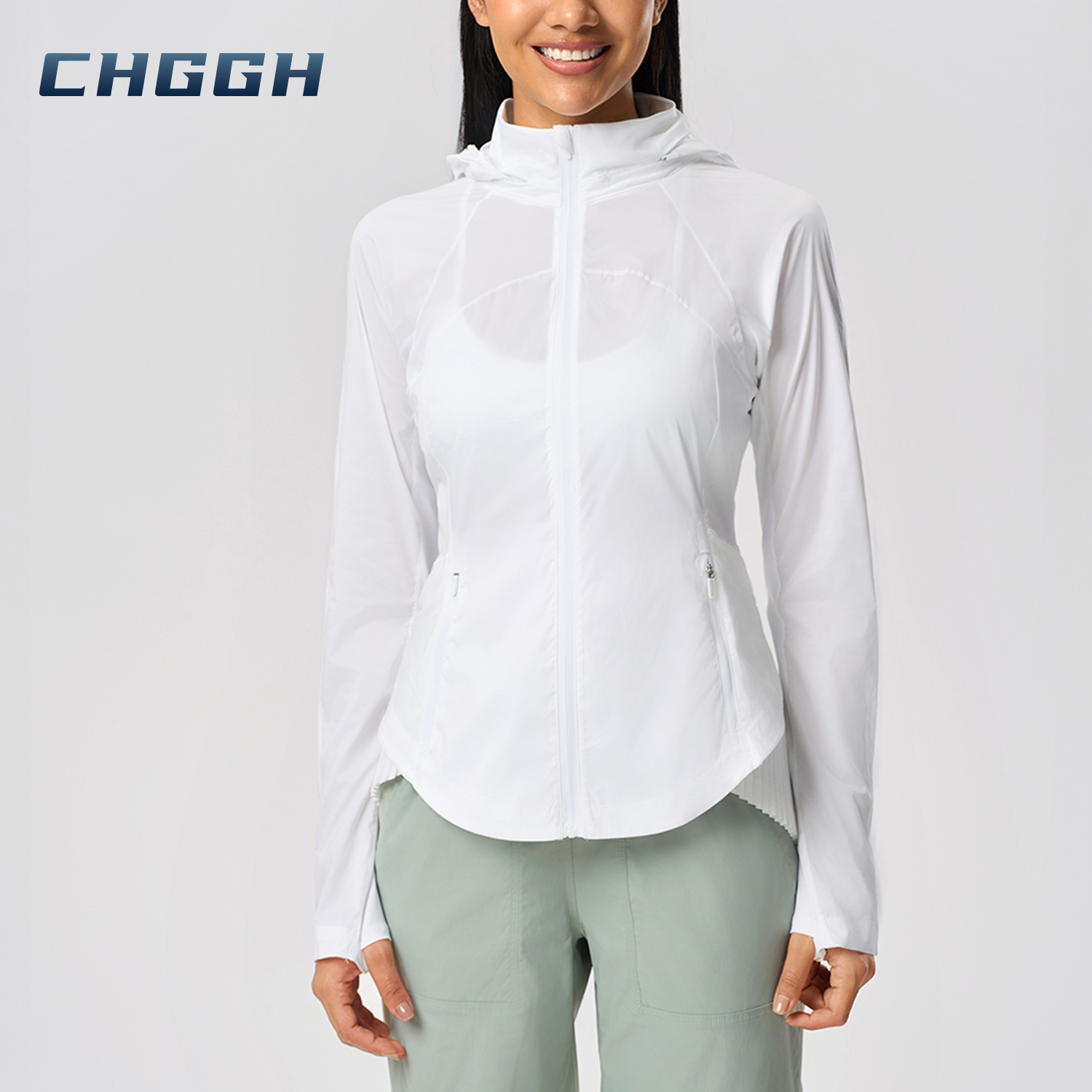 Zipper Outwork Sports Wear 