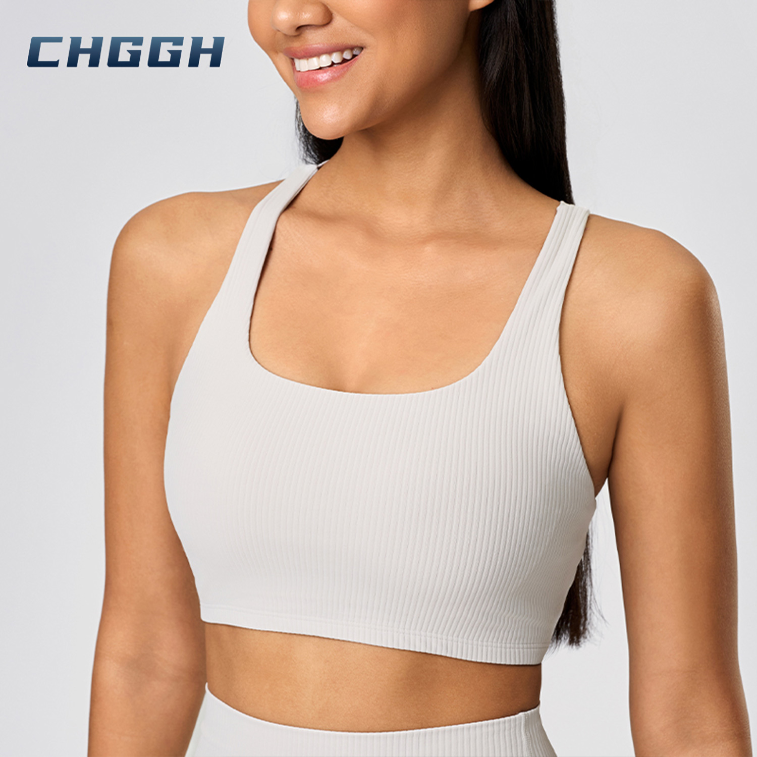 Cross Push Up Yoga Sports Bra