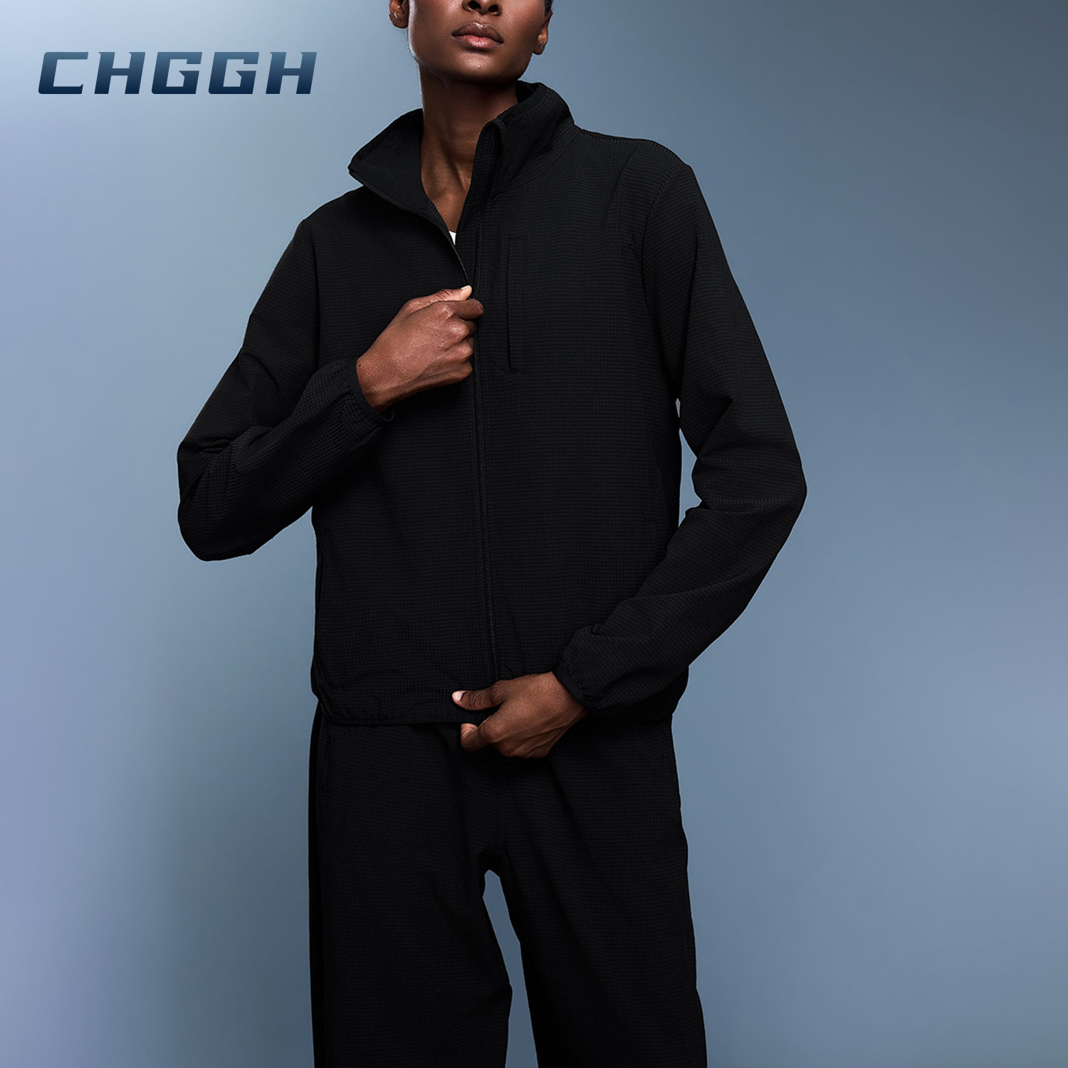 Zipper Outwork Sports Wear 