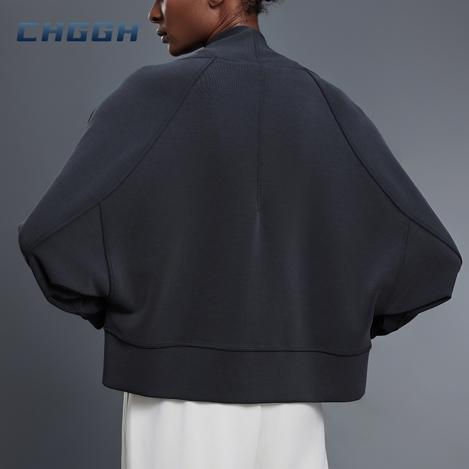 Stand Collar Thumb Holes