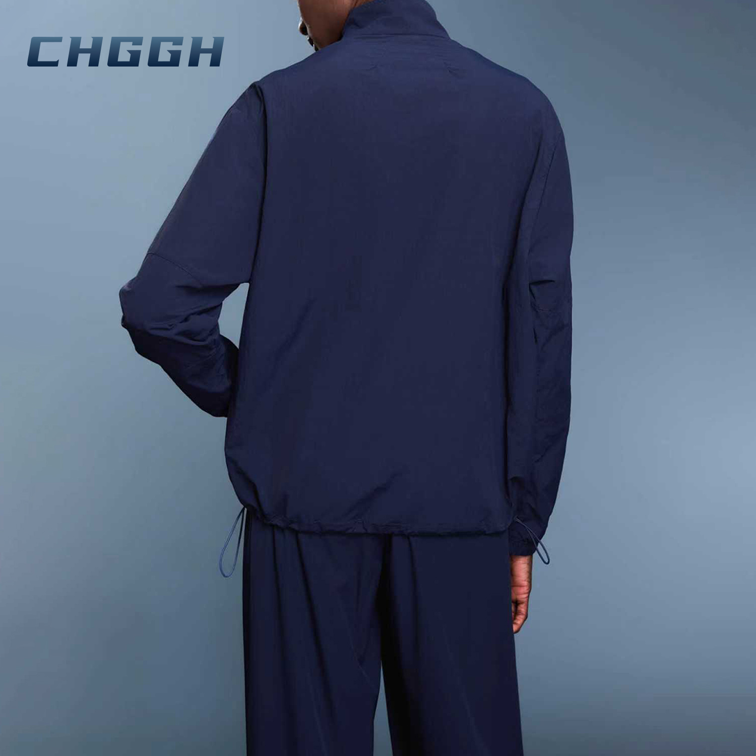 Stand Collar Thumb Holes