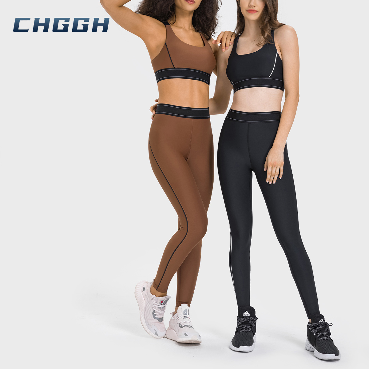 High-waist shaping yoga clothes