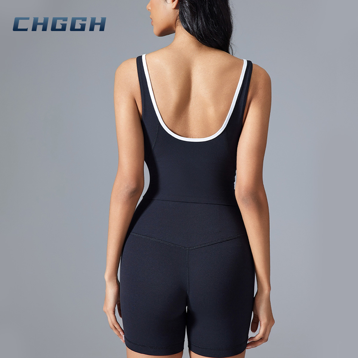 Women's back-beautifying yoga suit set