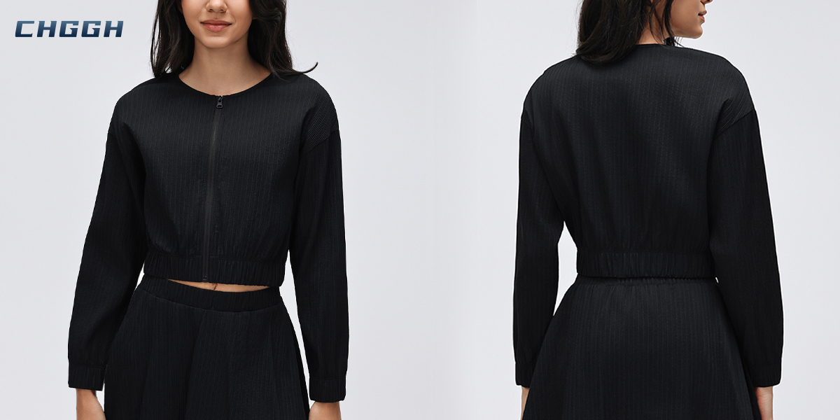 Zipper Outwork Sports Wear 