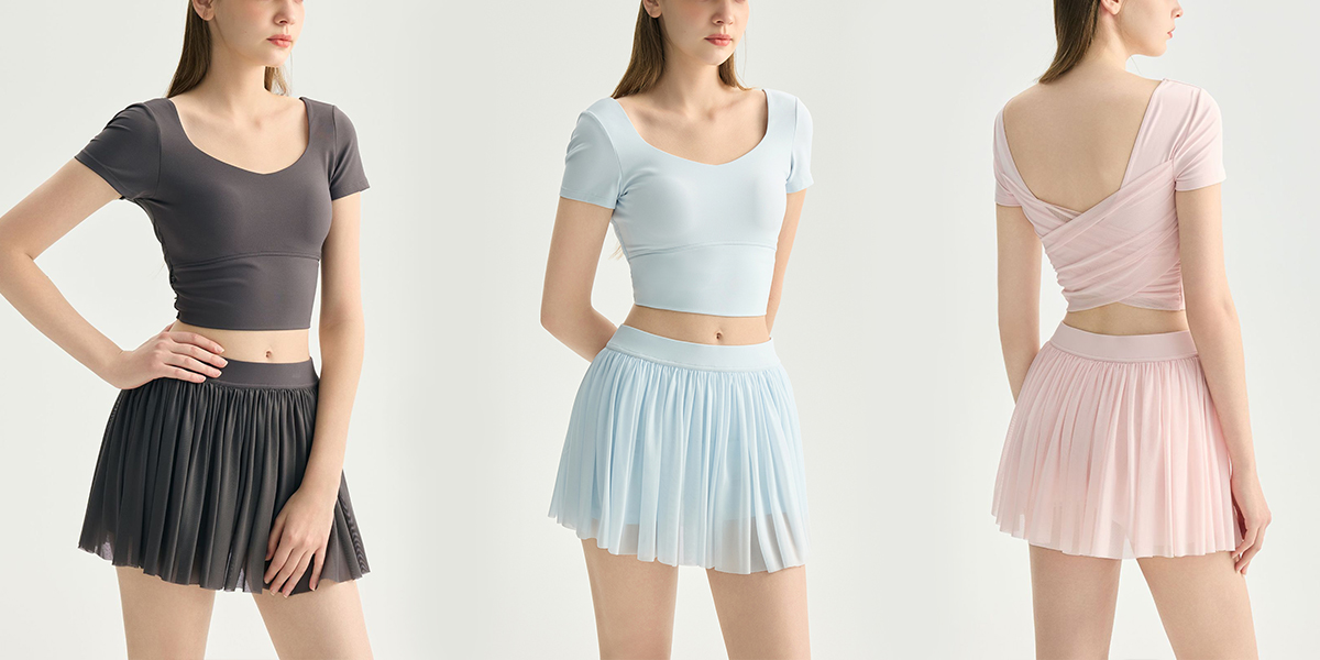 Cross-back pilates shirt Cross-back pilates shirt