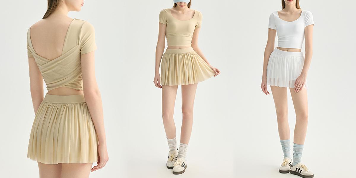 Balletcore fitness apparel Balletcore fitness apparel