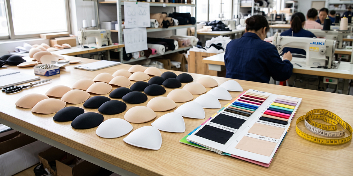 Breathable bra inserts