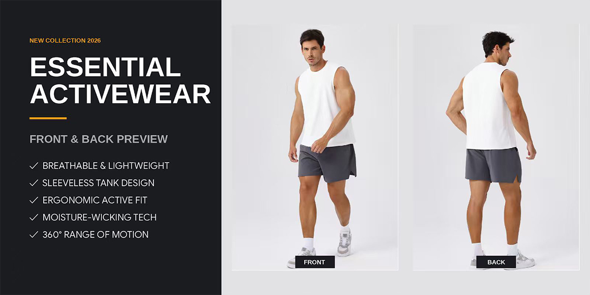 Breathable sleeveless training shirts Breathable sleeveless training shirts