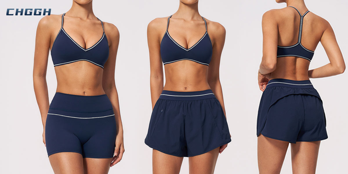 V-Neck Sports Bra Set V-Neck Sports Bra Set