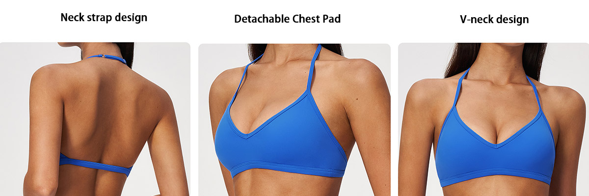 V-Neck Sports Bra V-Neck Sports Bra