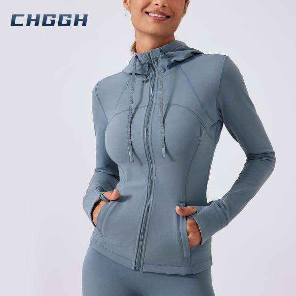 Slim Fit Thermal Workout Zip Up Top