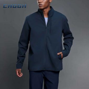 zip-up training jacket