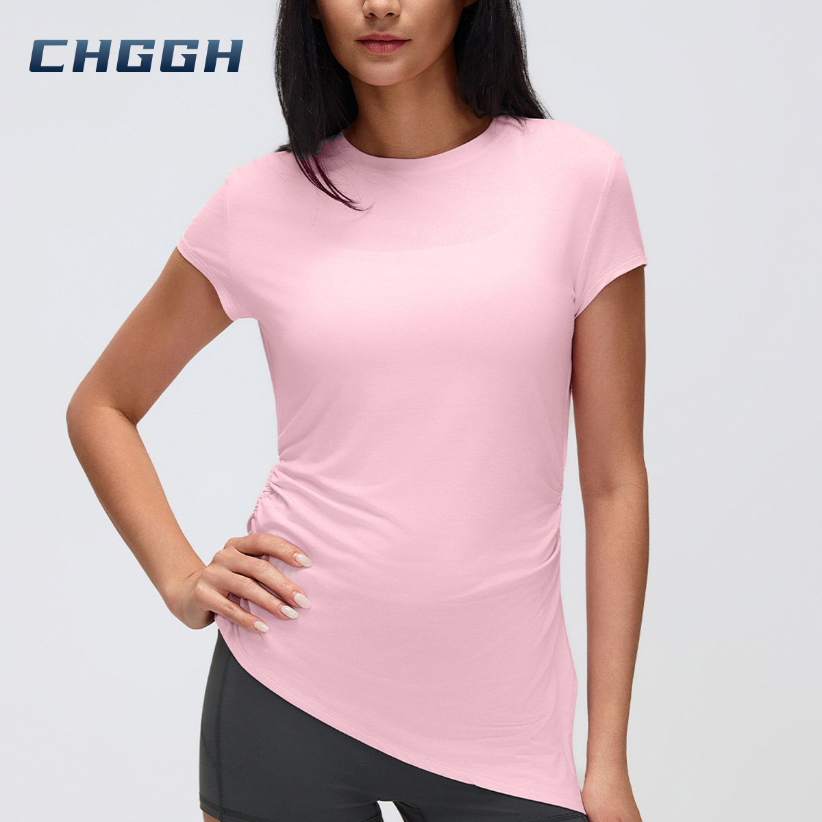 slim-fit exercise top