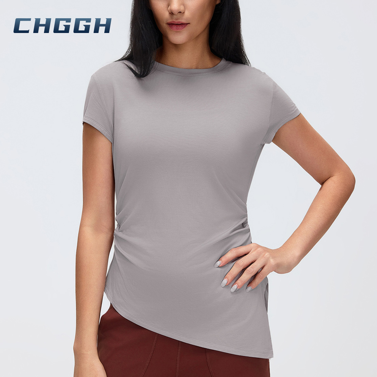 slim-fit exercise top