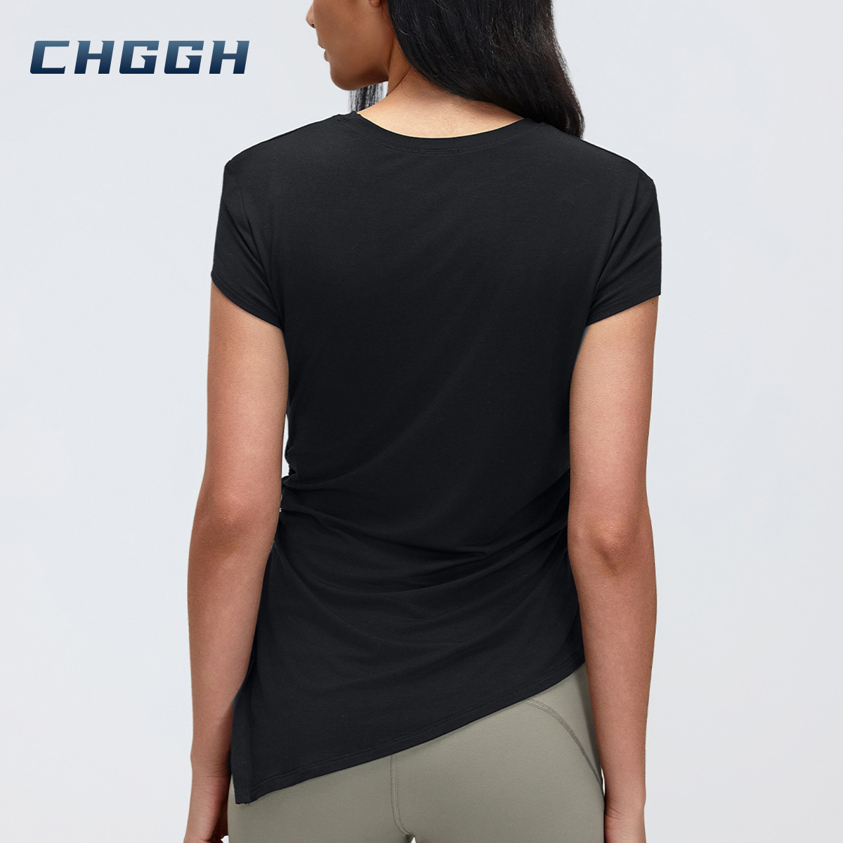 slim-fit exercise top