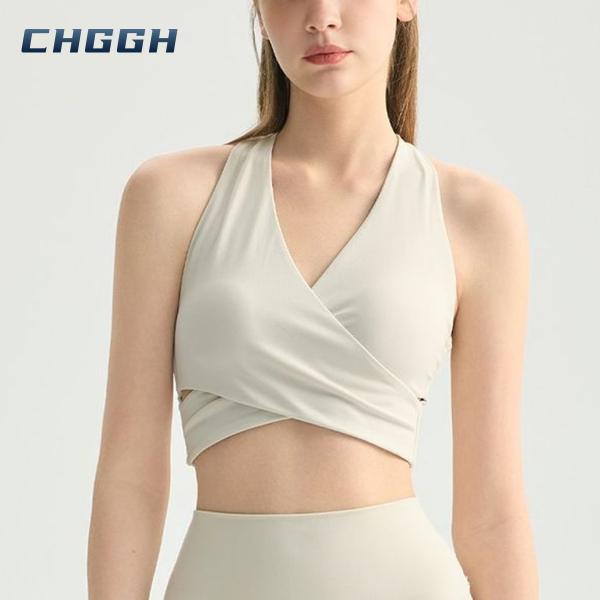 Halter neck yoga bra