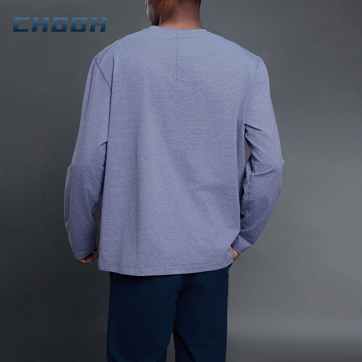 Men's long sleeve workout shirt