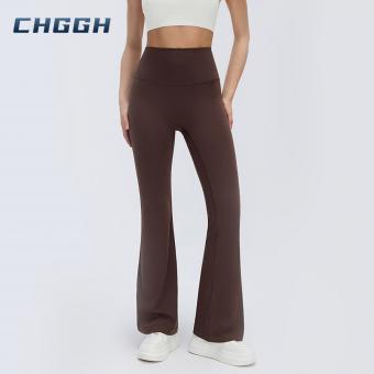 High-waisted flare leggings