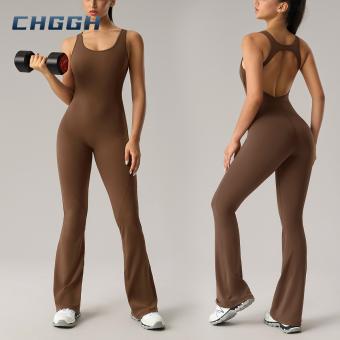 Flared Activewear Bodysuit