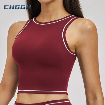 Shock-Absorbing Crop Top