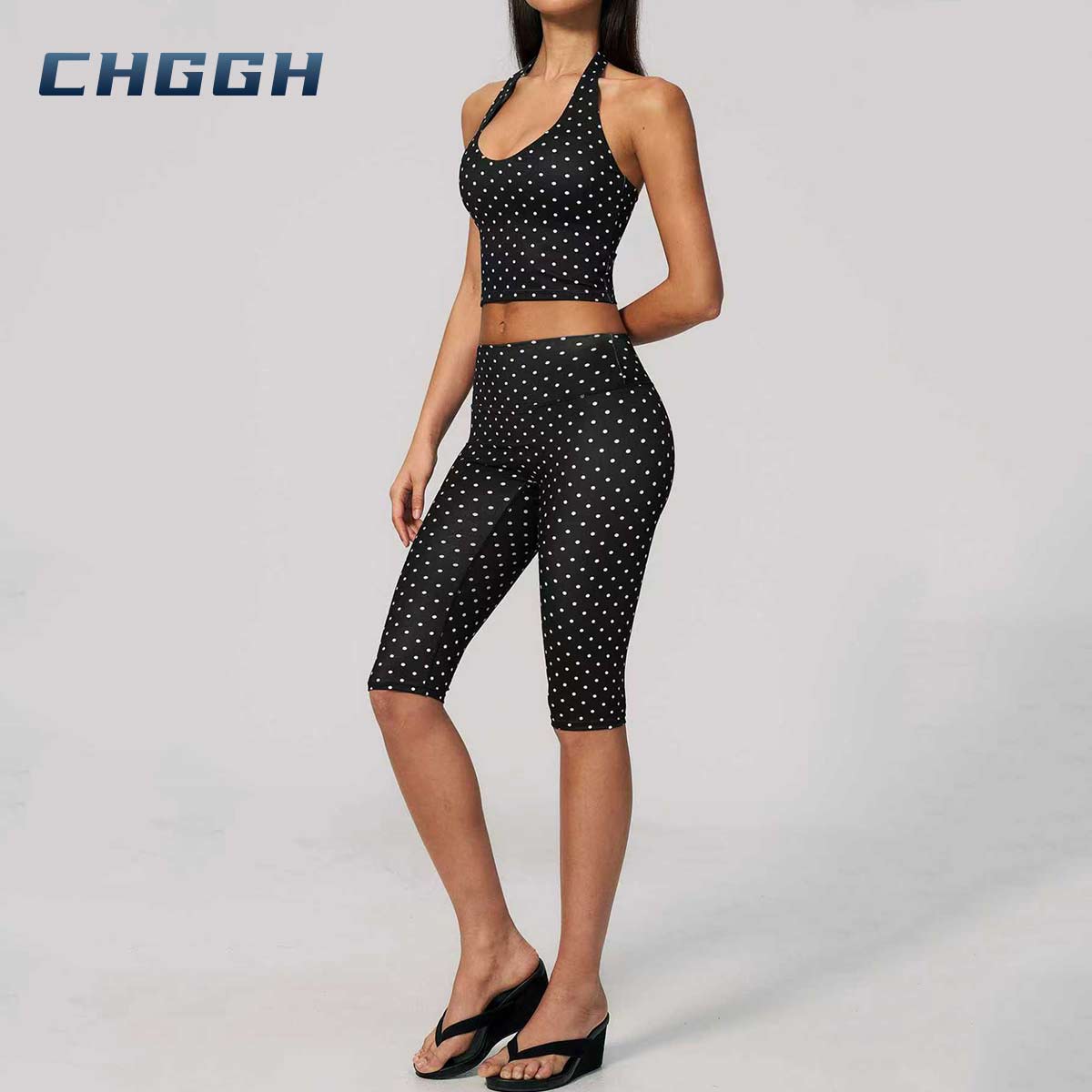 Halter neck crop top