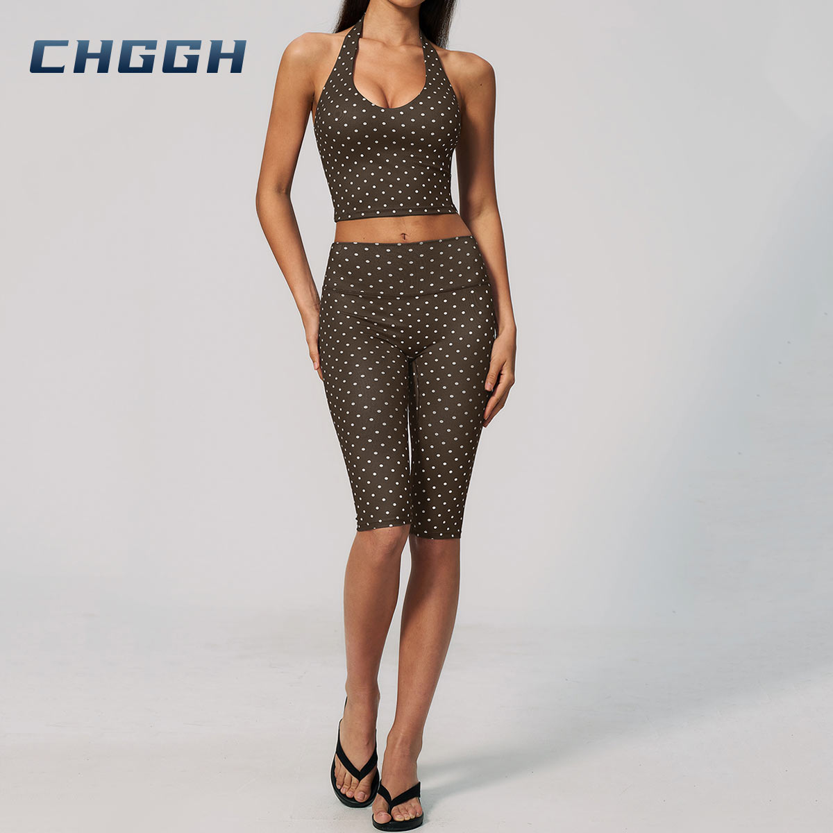 Halter neck crop top