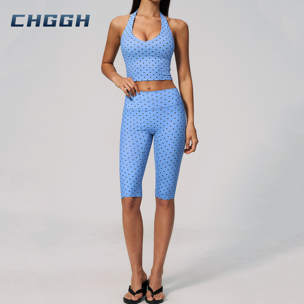 Halter neck crop top