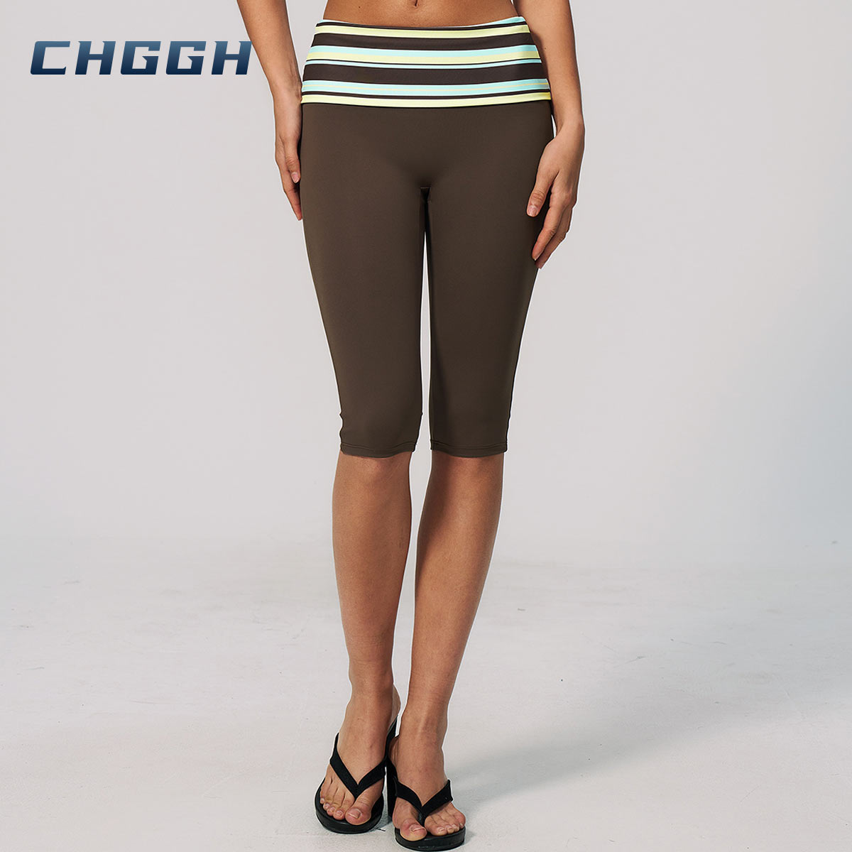 High-Waisted Activewear Capris