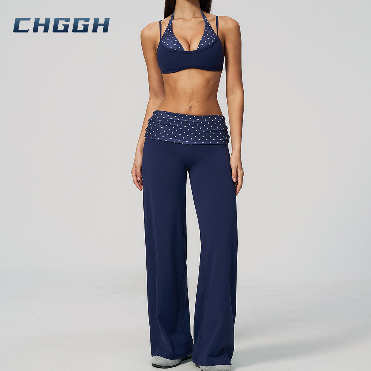 Polka Dot Fitness Set