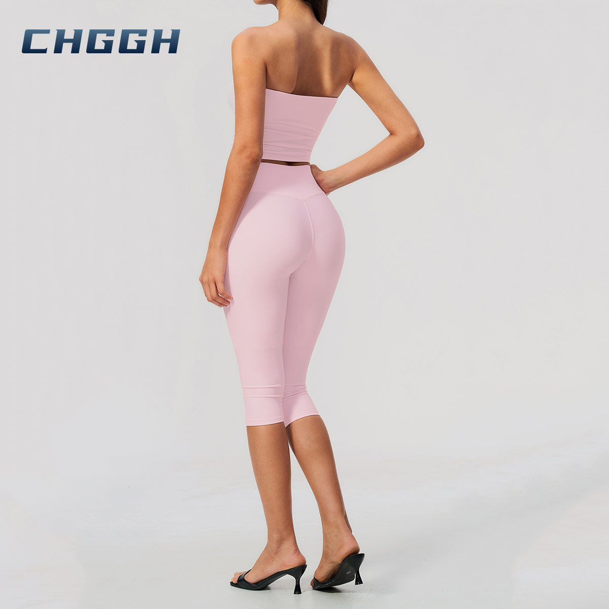 Strapless activewear set
