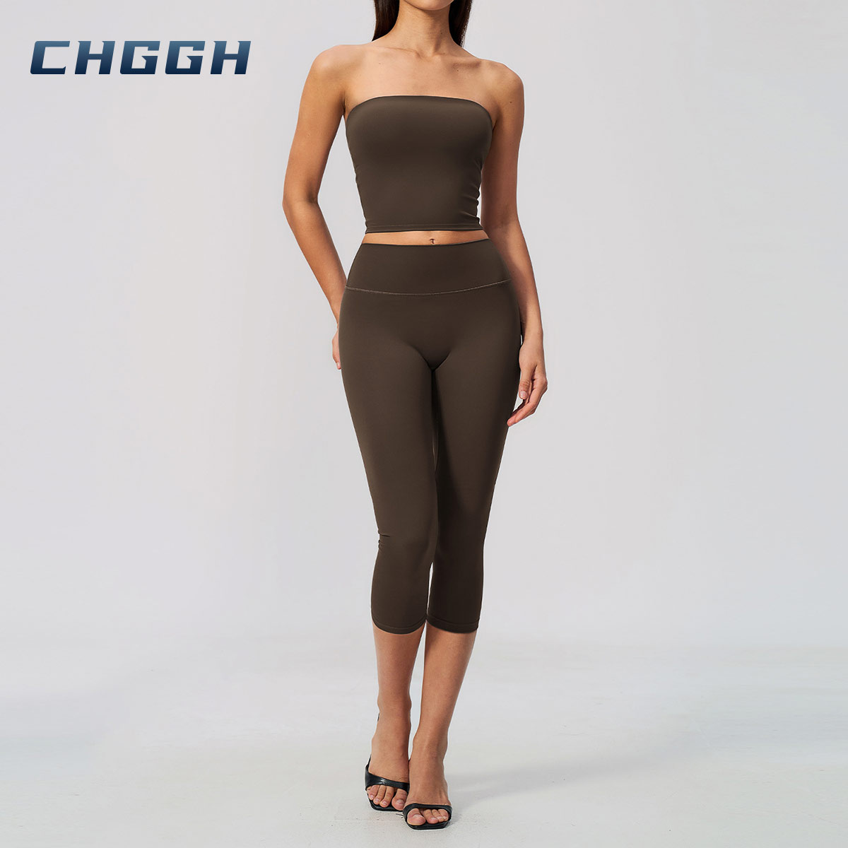 Strapless activewear set