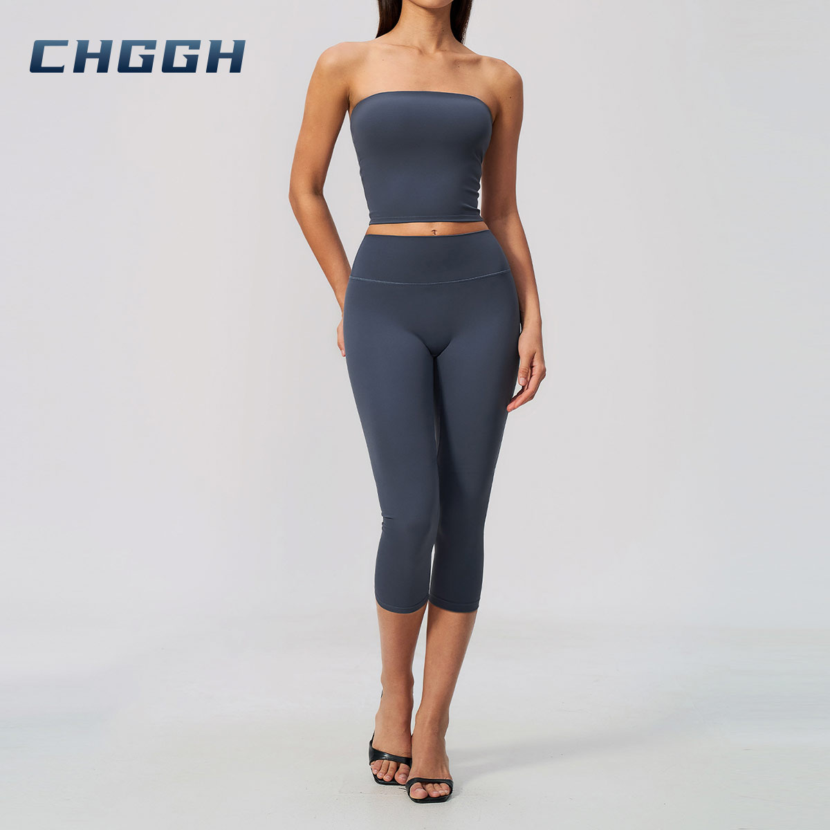 Strapless activewear set