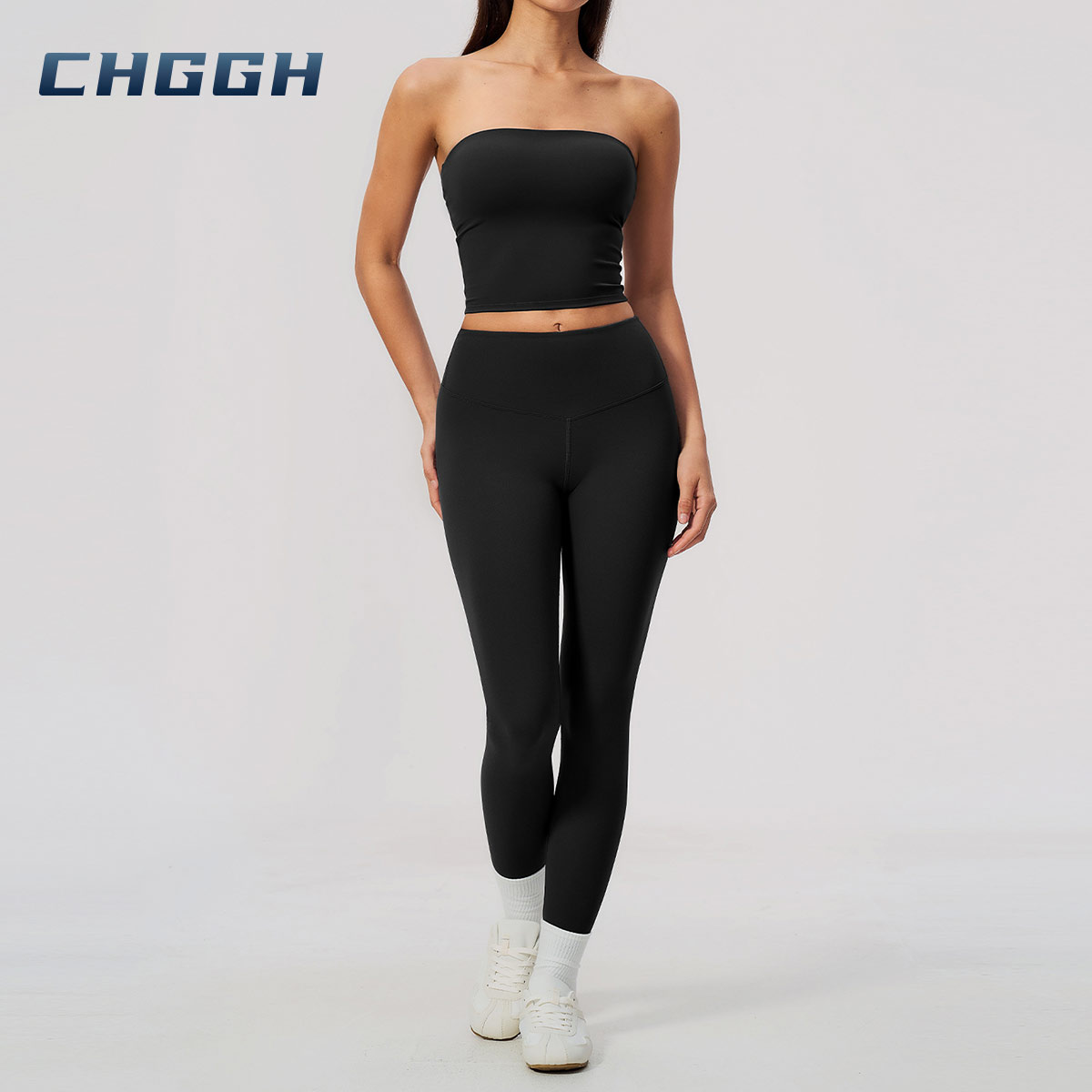 Strapless activewear set