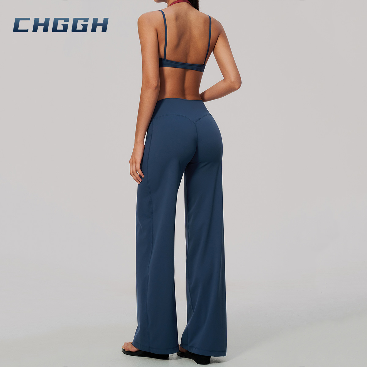 Wide-leg yoga pants