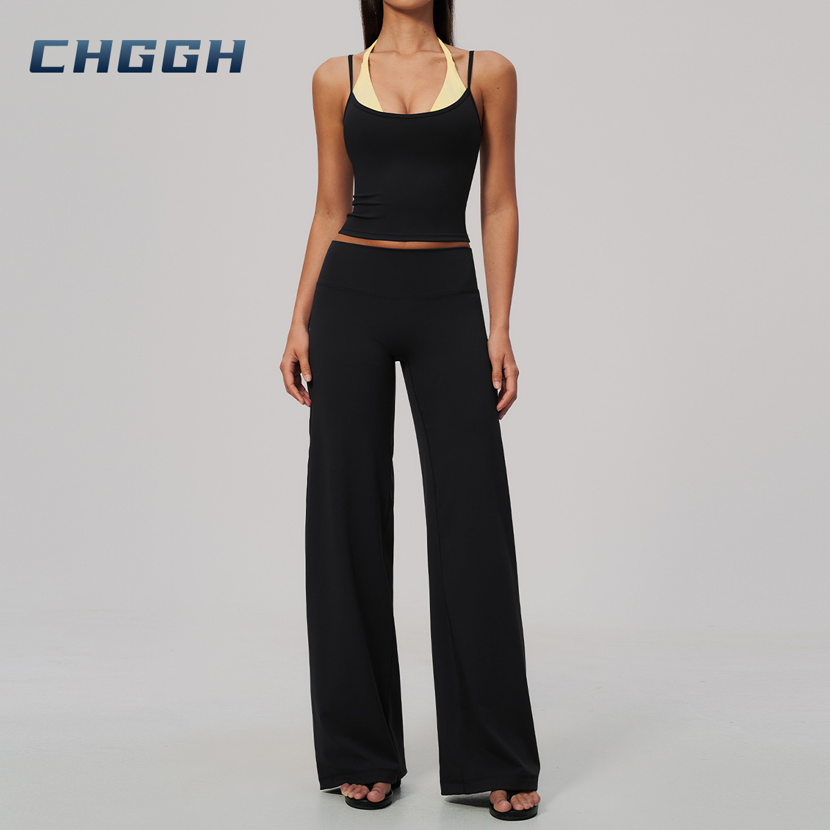Tummy control fitness suit