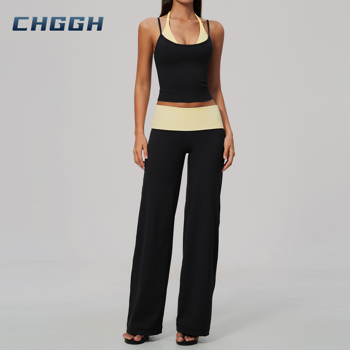 Tummy control fitness suit