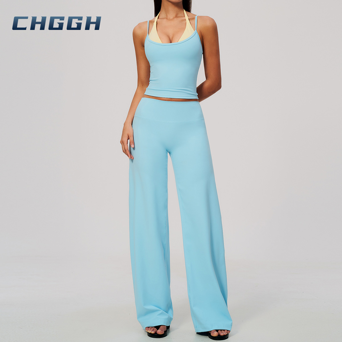 Tummy control fitness suit
