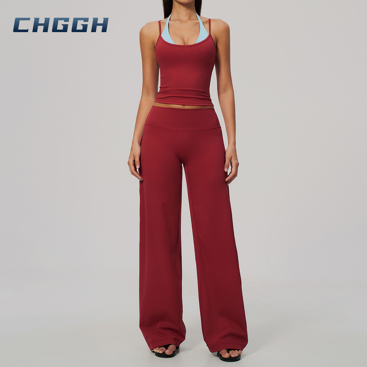 Tummy control fitness suit