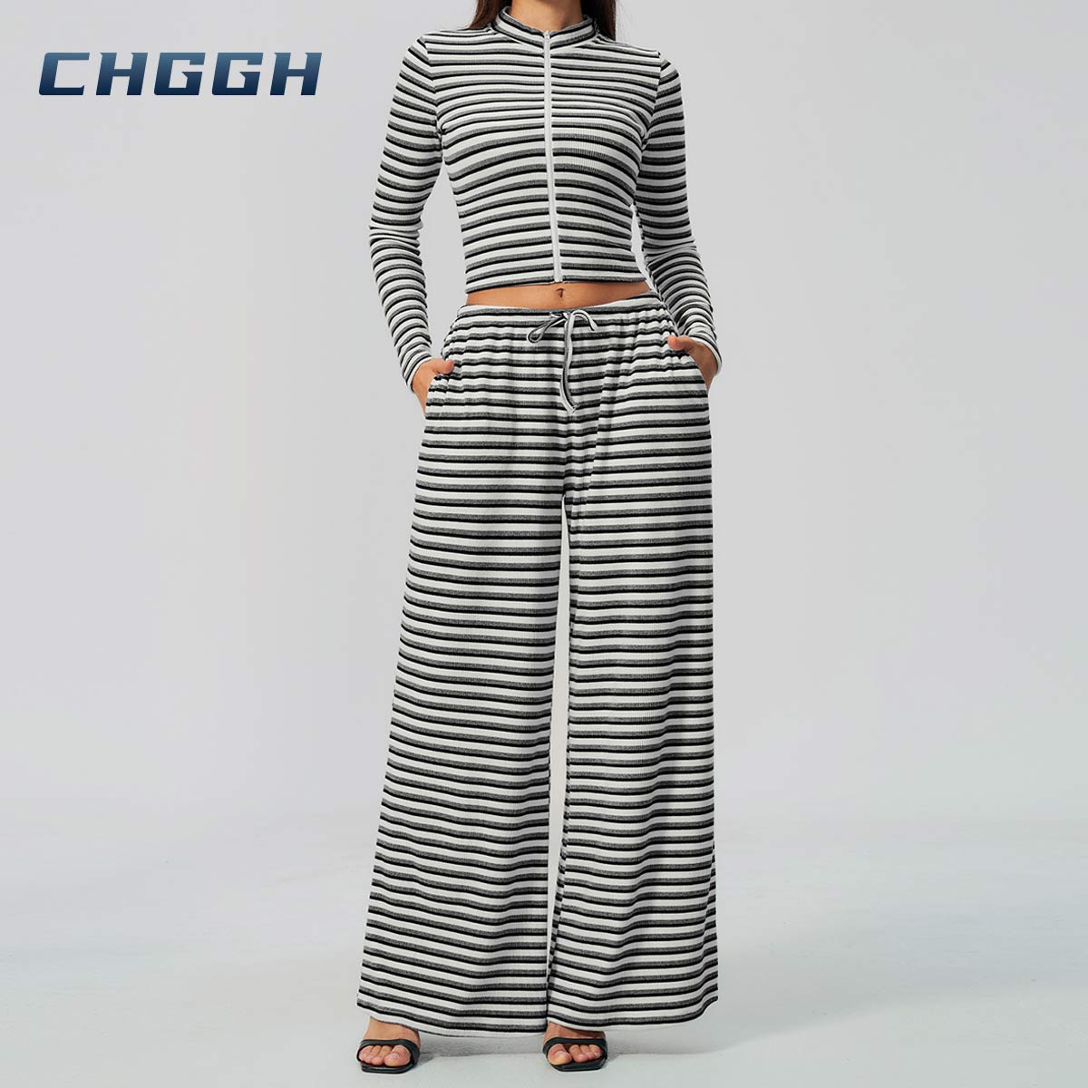 High-Waisted Athleisure Suit