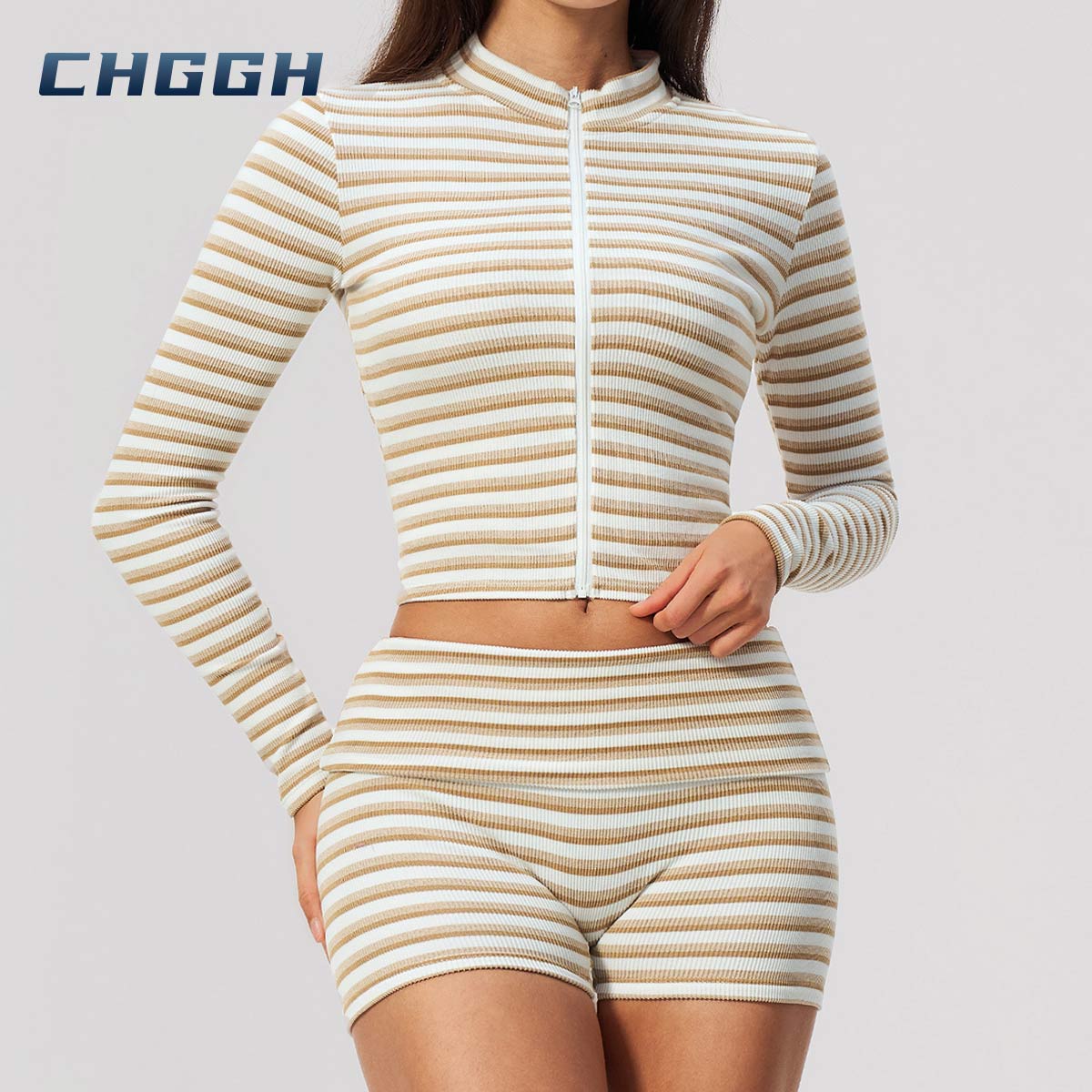High-Waisted Athleisure Suit