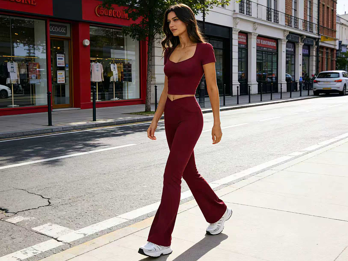 The Flared Active Legging: From Studio Streets to Everyday Style