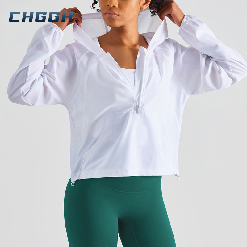 Zip-Up Quick-Dry Pocket Track Top